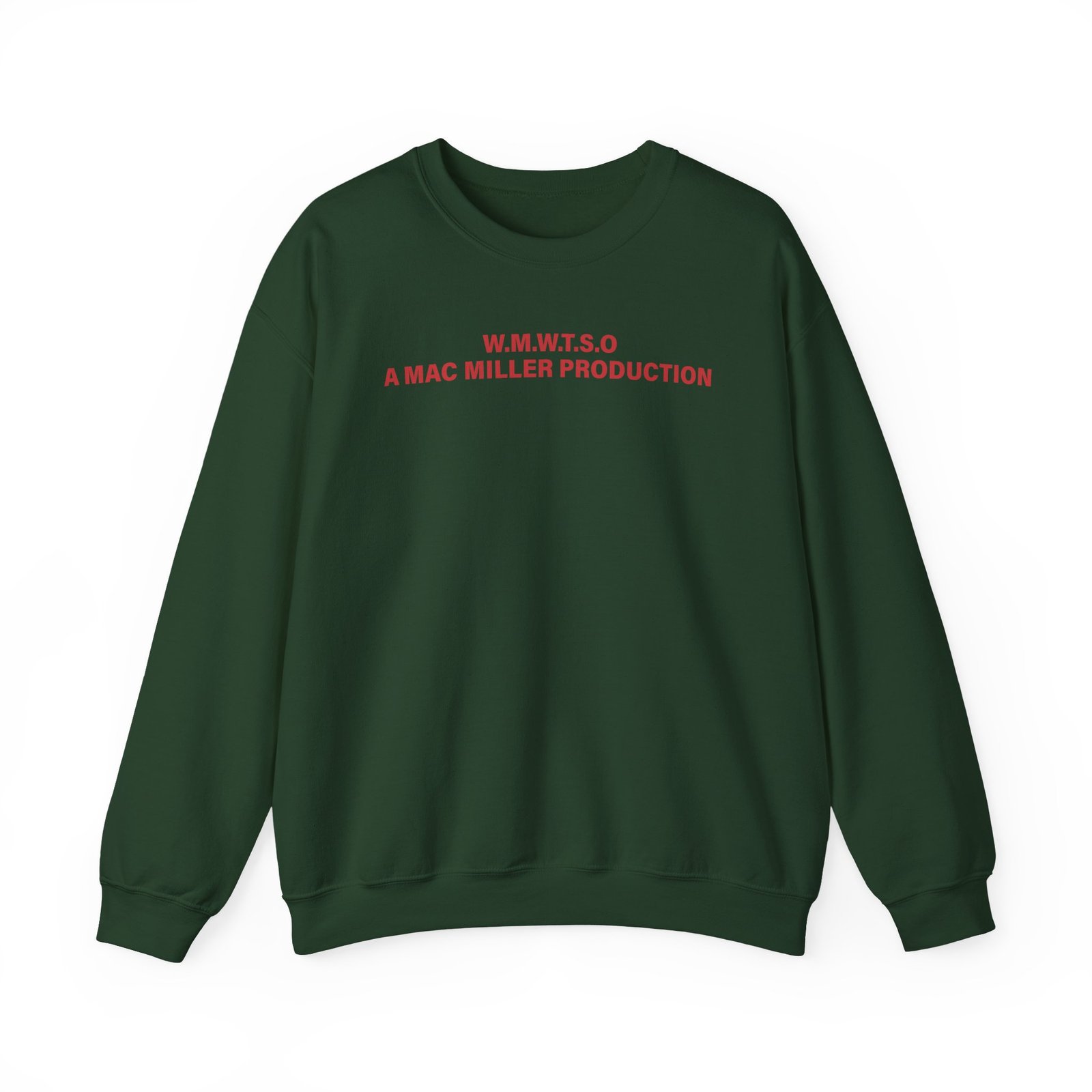 Mac Miller Wmwtso Productions Unisex Heavy Blend™ Crewneck Sweatshirt