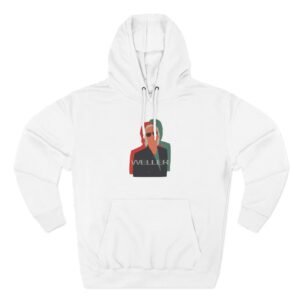 PWL Illustration Offset Three-Panel Fleece Hoodie