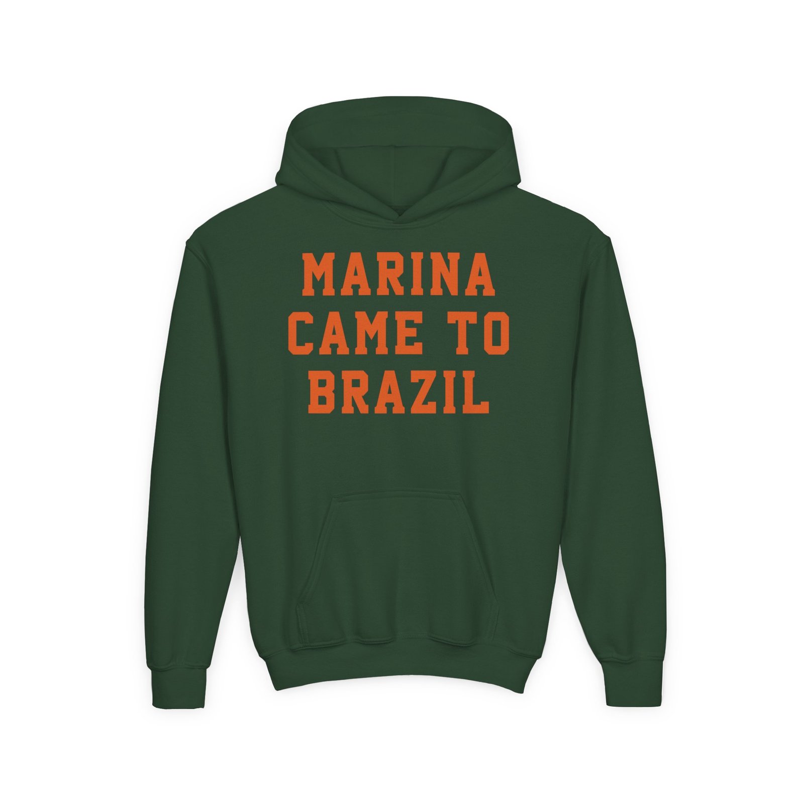 Youth Marina Came to Brazil Heavy Blend Hooded Sweatshirt