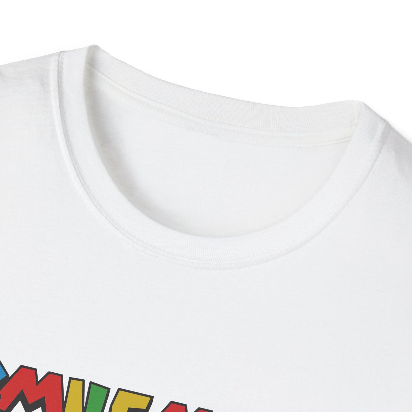 Roman Atwood Colorful Smile More Unisex Softstyle T-shirt