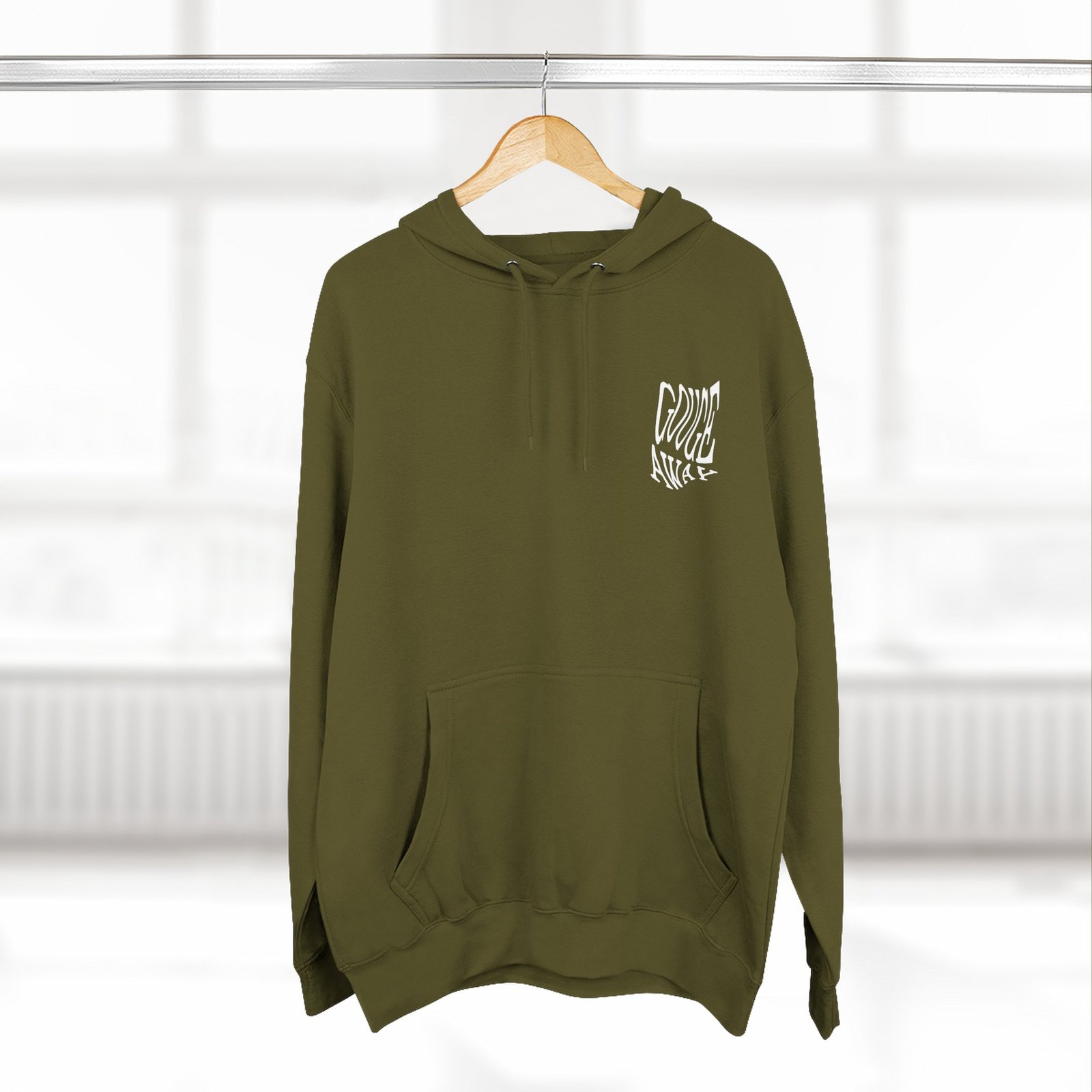 Gouge Away Burnt Sugar Three-panel Fleece Hoodie