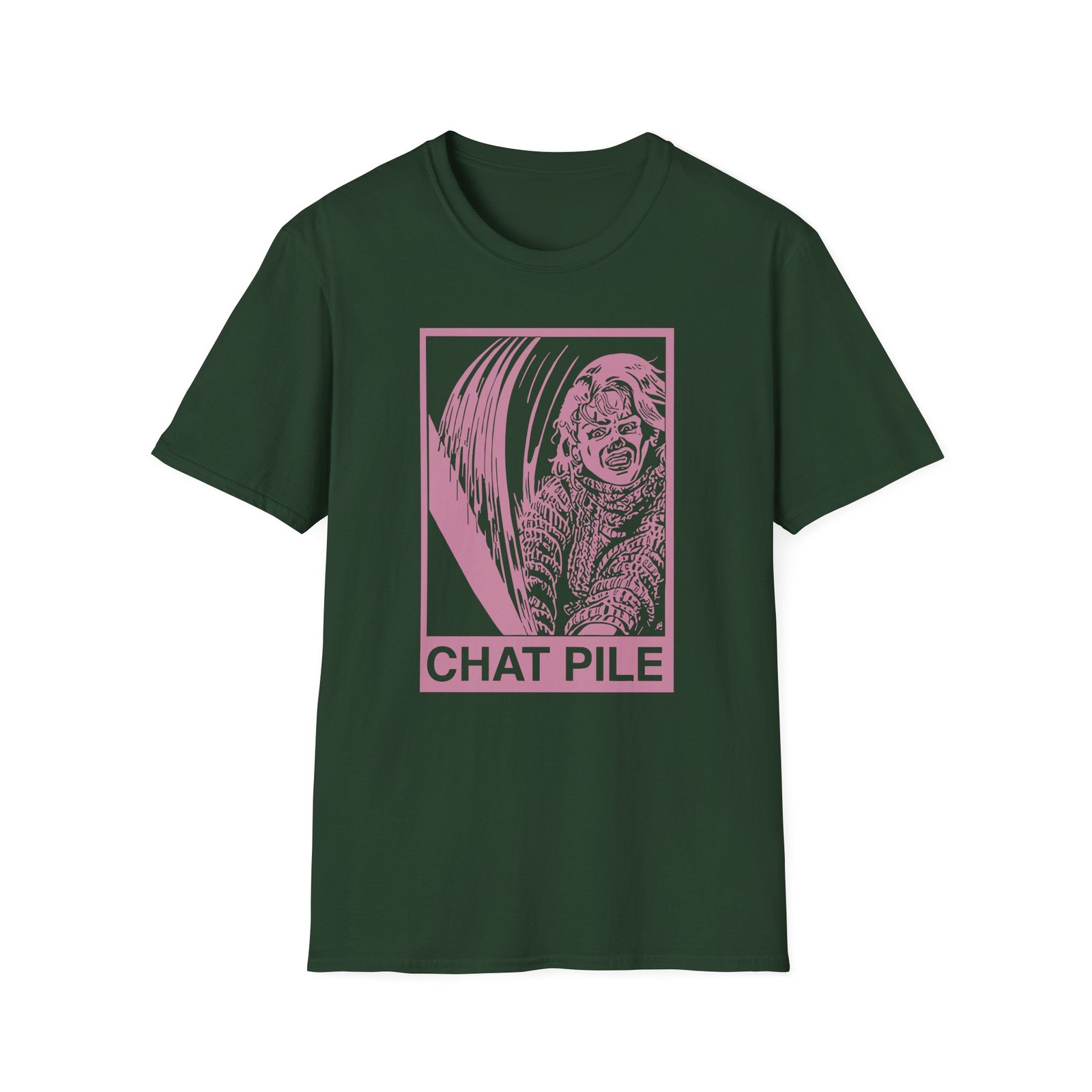 Chat Pile Pamela Unisex Softstyle T-Shirt