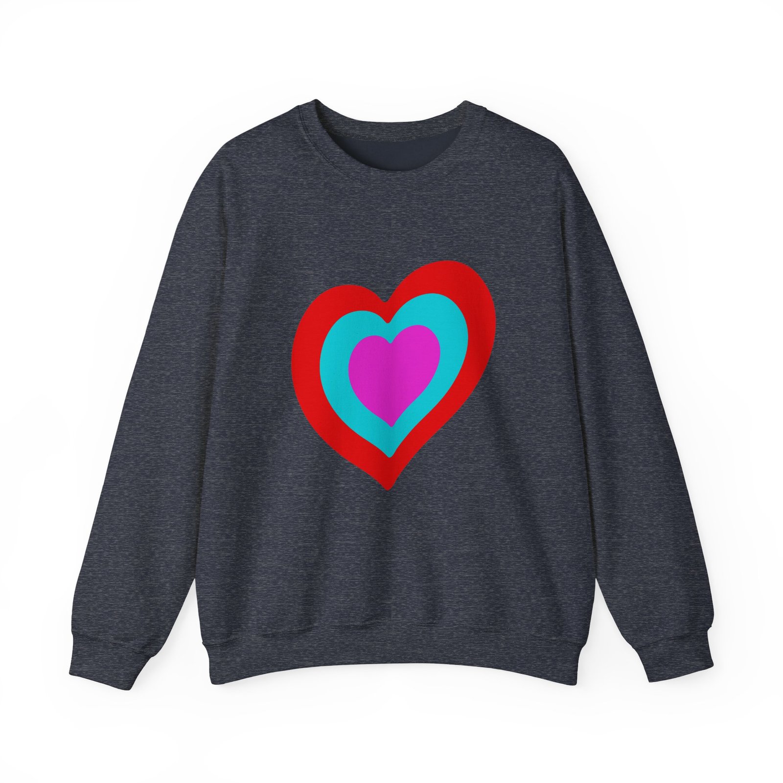 Eurovision Heart Unisex Heavy Blend Crewneck Sweatshirt