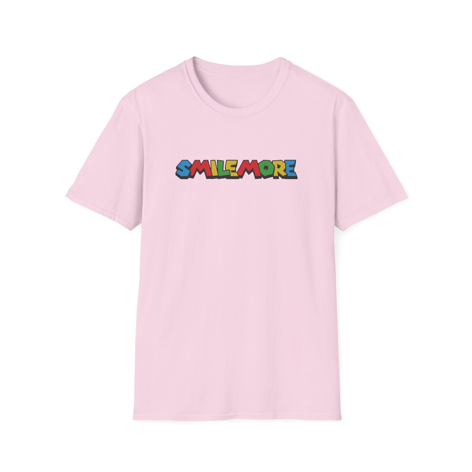 Roman Atwood Colorful Smile More Unisex Softstyle T-shirt