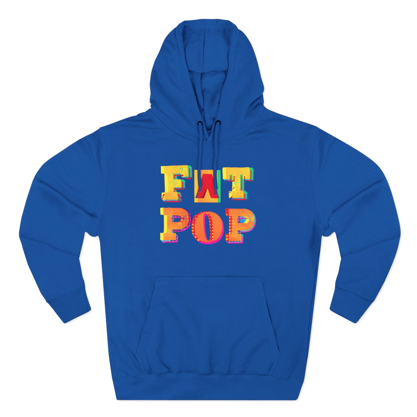 PWL Fat Pop Logo Three-Panel Fleece Hoodie