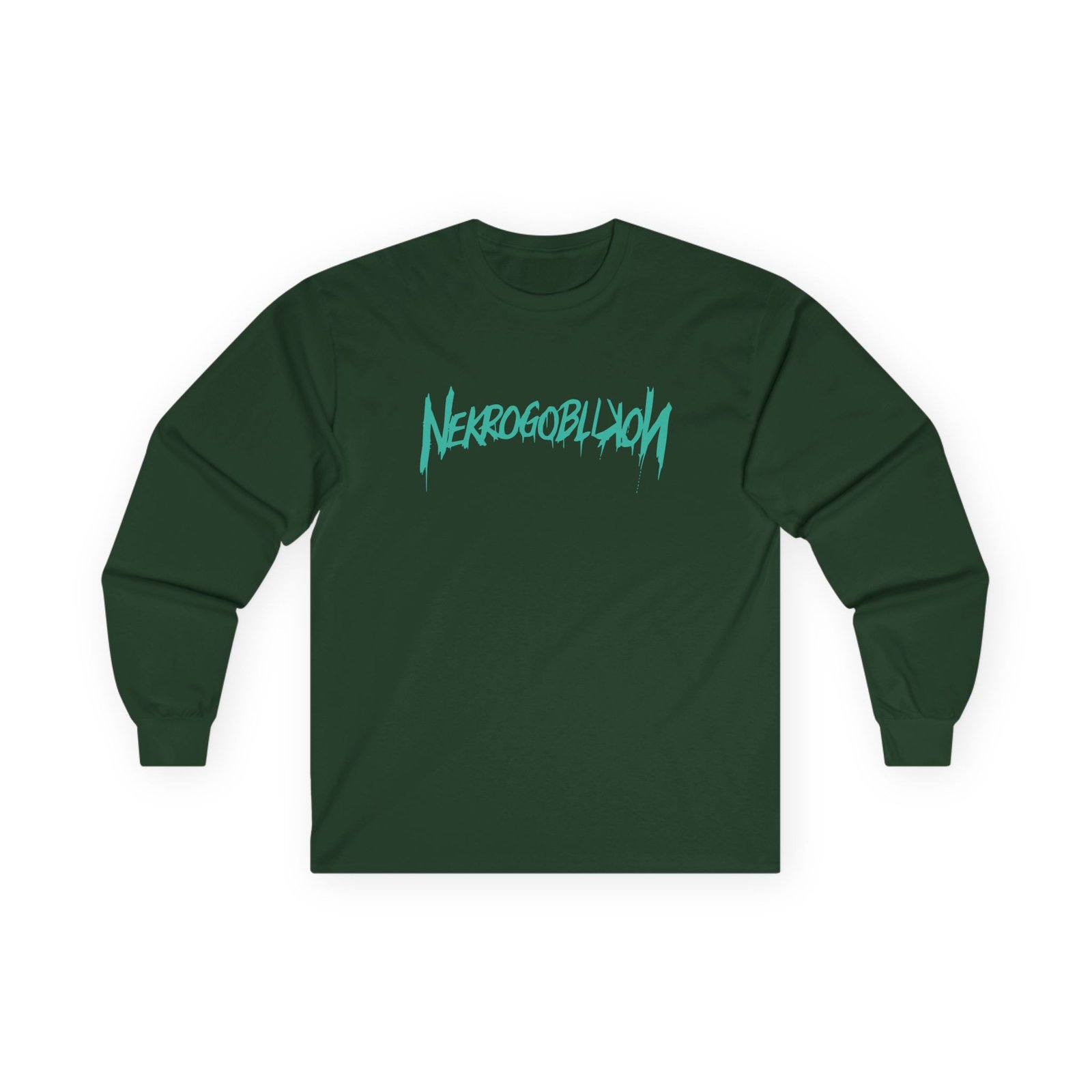 Nekrogoblikon Goblin Mode Crystal Wash Unisex Ultra Cotton Long Sleeve Tee