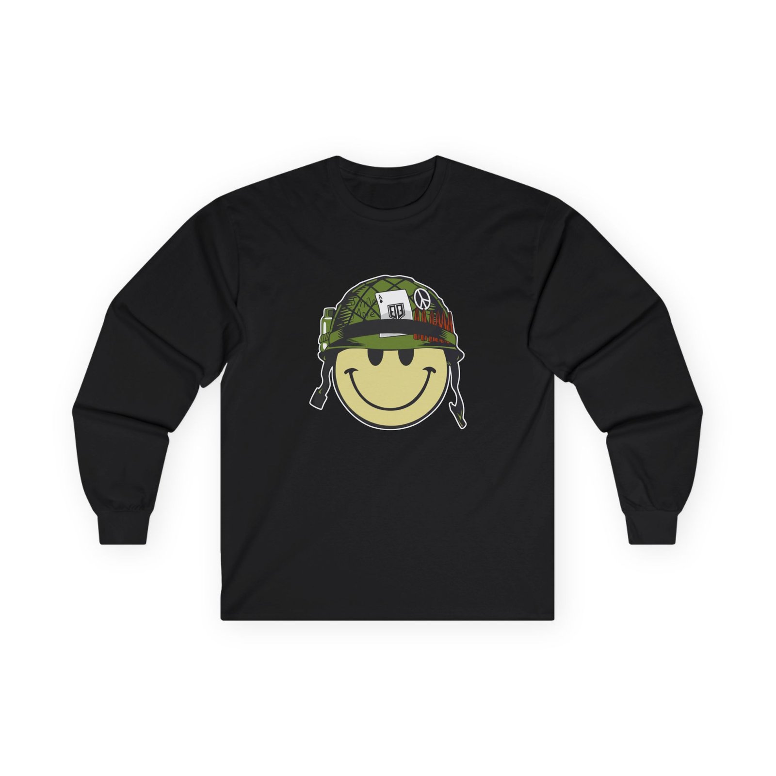 Roman Atwood Smiley Unisex Ultra Cotton Long Sleeve Tee