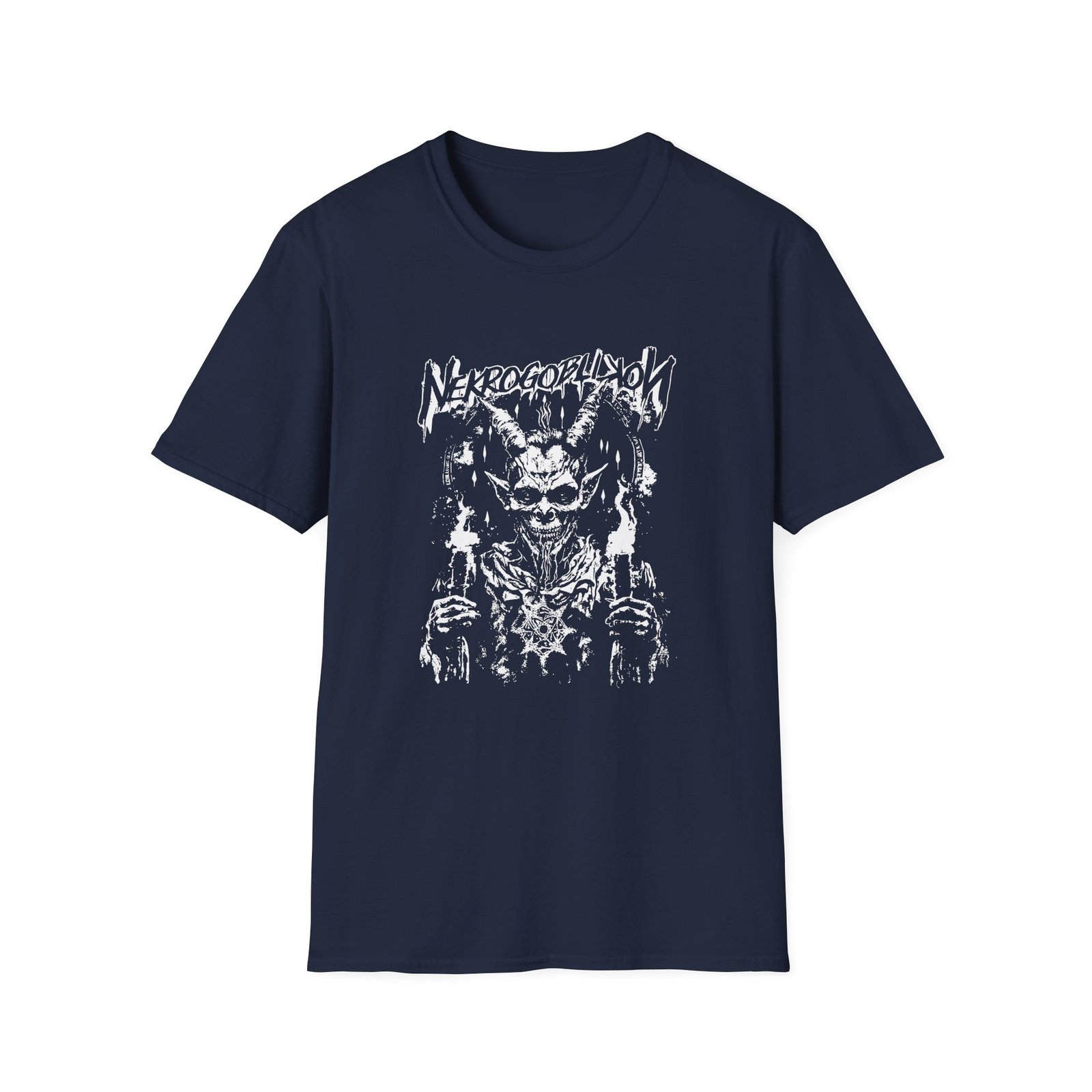 Nekrogoblikon Goblin Mode Sacrifice Unisex Softstyle T-shirt