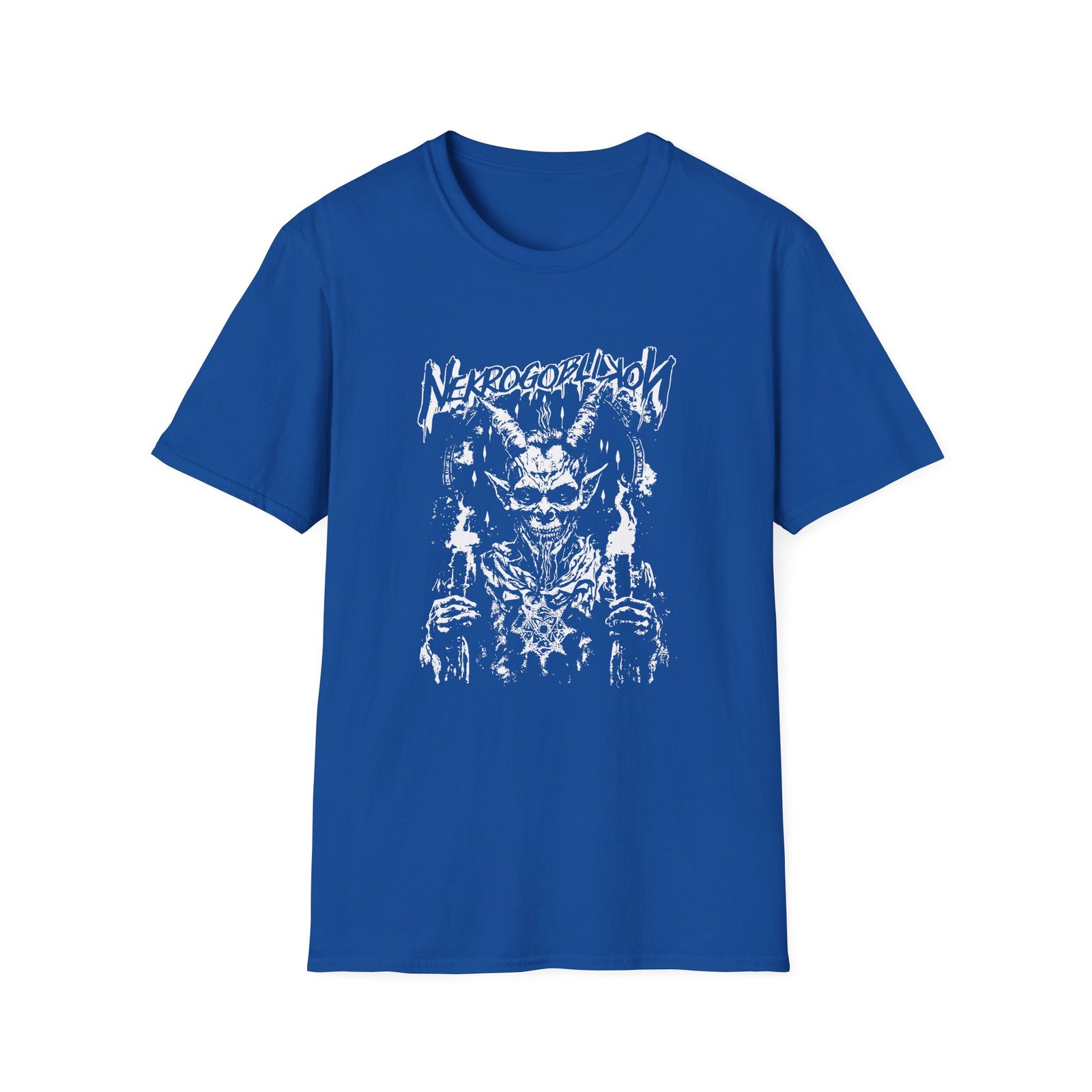 Nekrogoblikon Goblin Mode Sacrifice Unisex Softstyle T-shirt