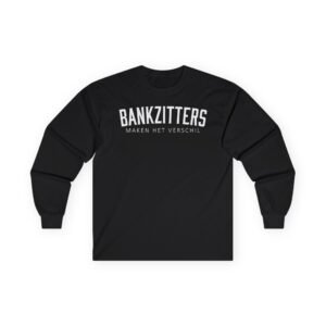 Bankzitters Maken Het Verschil Unisex Ultra Cotton Long Sleeve Tee