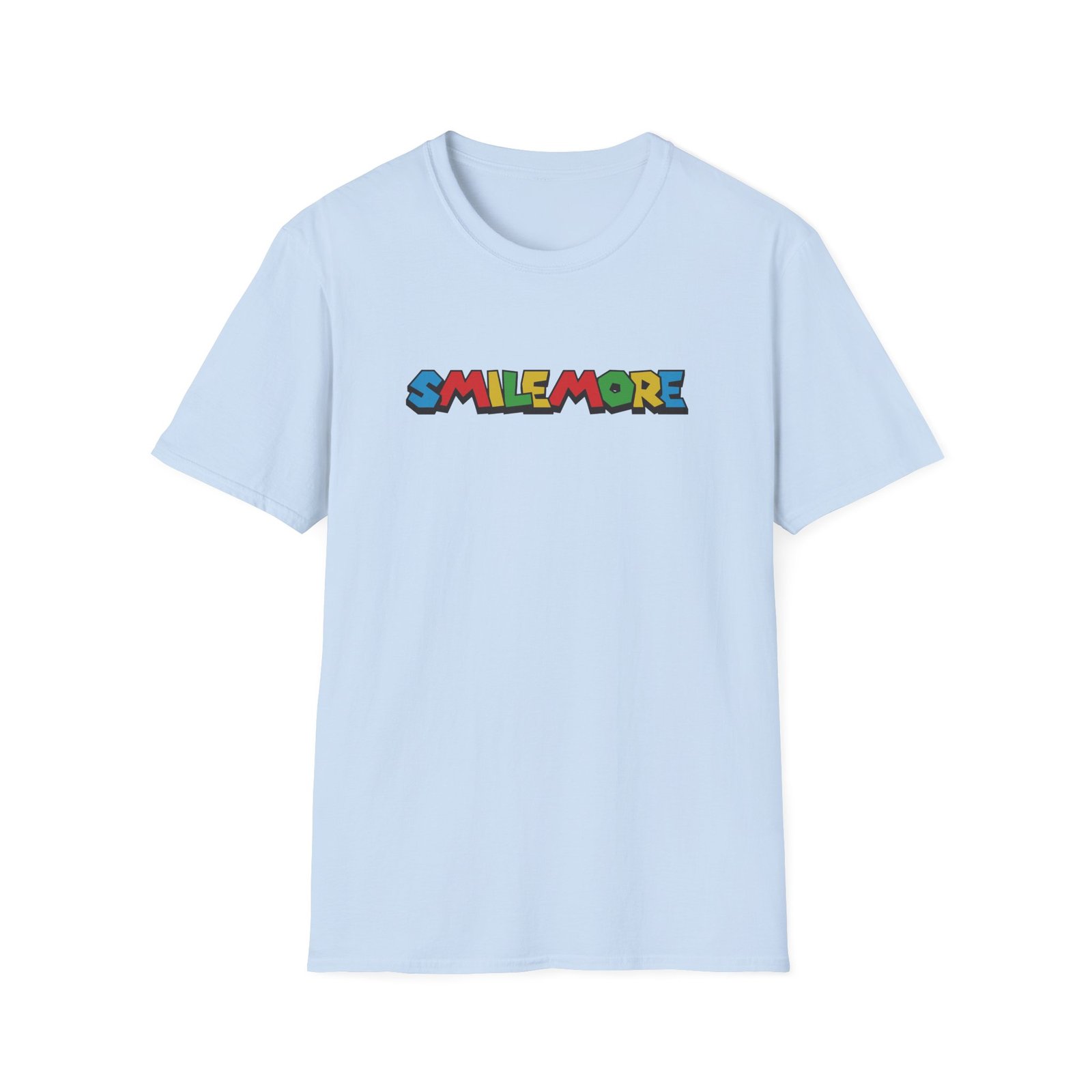 Roman Atwood Colorful Smile More Unisex Softstyle T-shirt