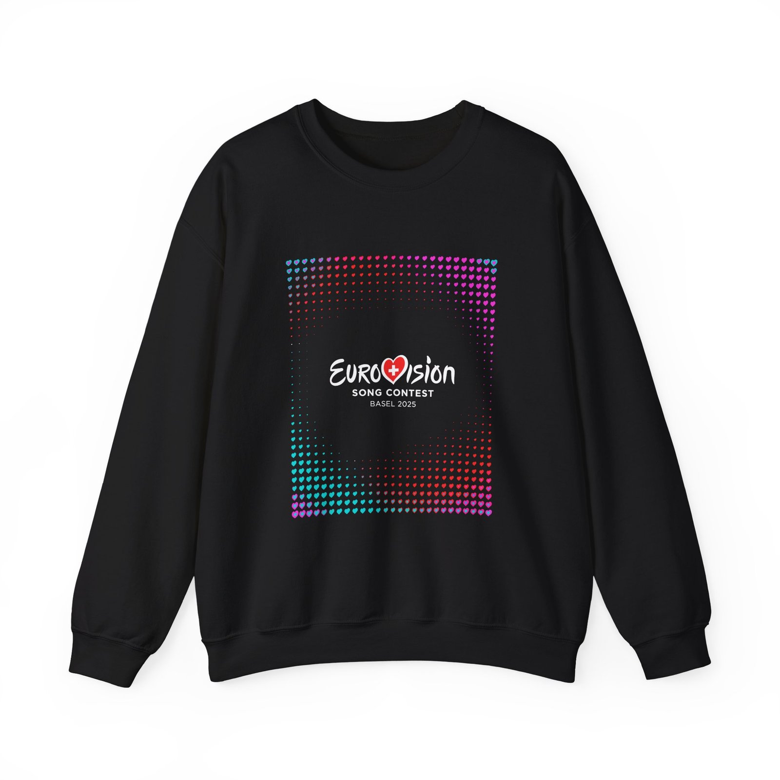 Eurovision Unity Shapes Love Unisex Heavy Blend Crewneck Sweatshirt