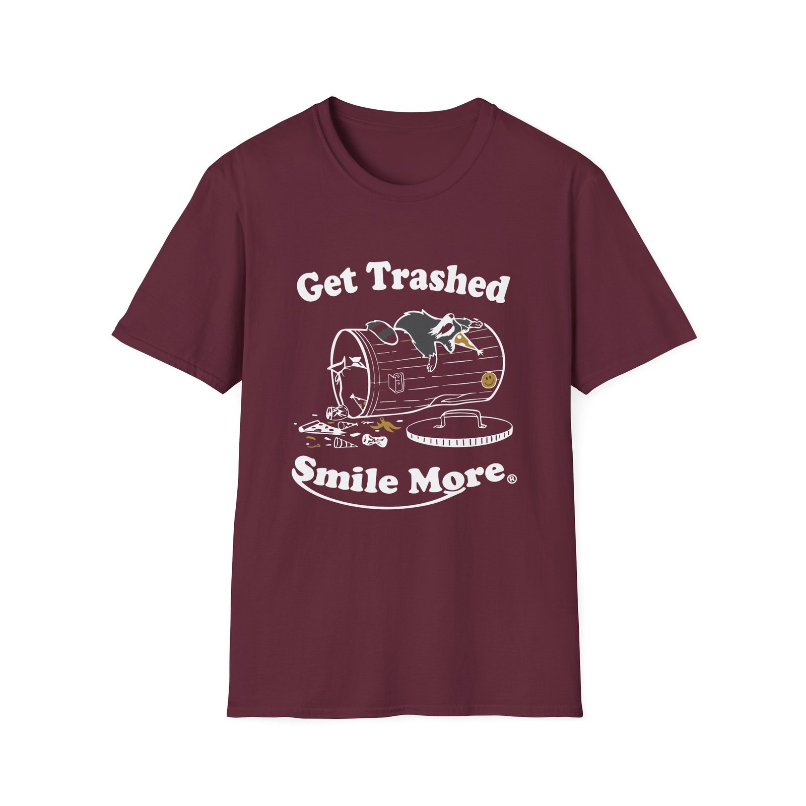 Roman Atwood Get Trashed Unisex Softstyle T-shirt