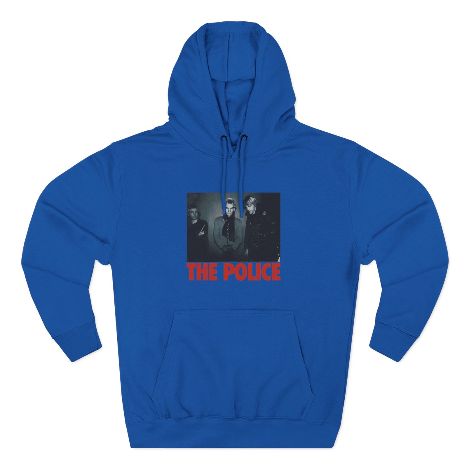 The Police Against the Wall Three-panel Fleece Hoodie