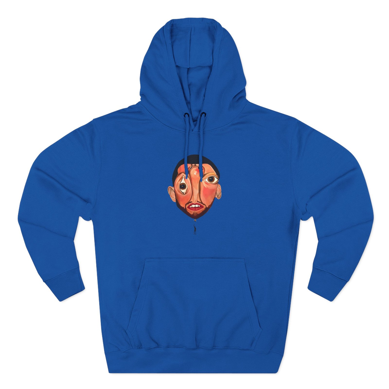 Mac Miller Balloonerism Cover Three-Panel Fleece Hoodie