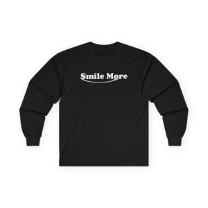 Roman Atwood Smile More Unisex Ultra Cotton Long Sleeve Tee