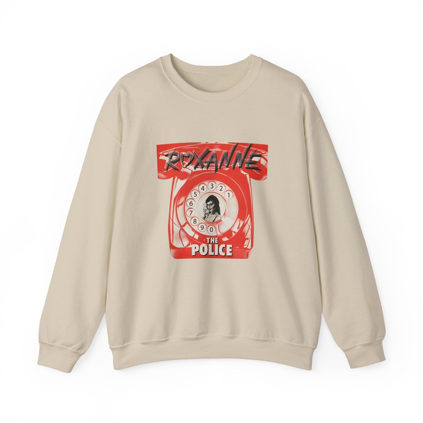 The Police Roxanne Phone Unisex Heavy Blend Crewneck Sweatshirt