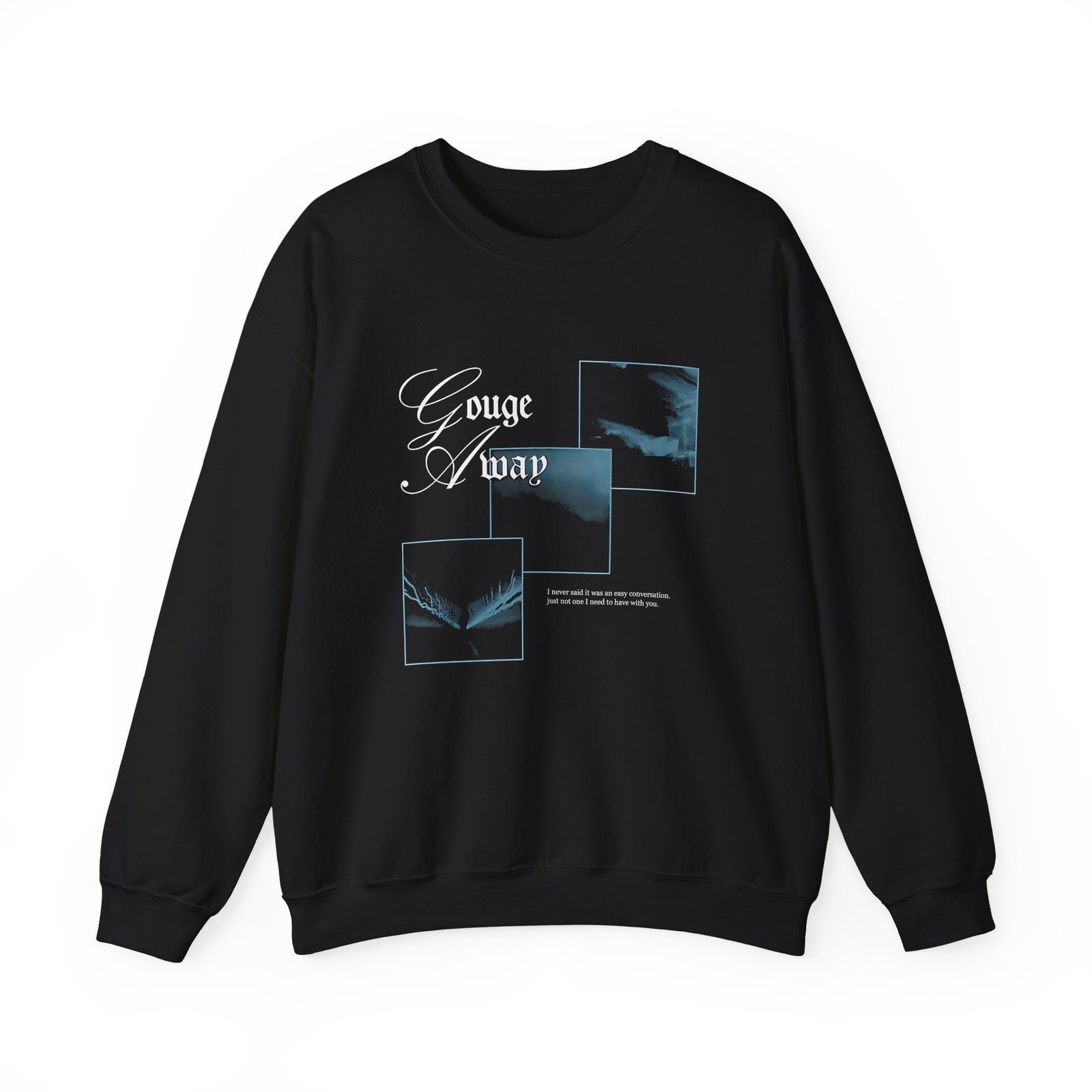 Gouge Away Idealized Unisex Heavy Blend Crewneck Sweatshirt