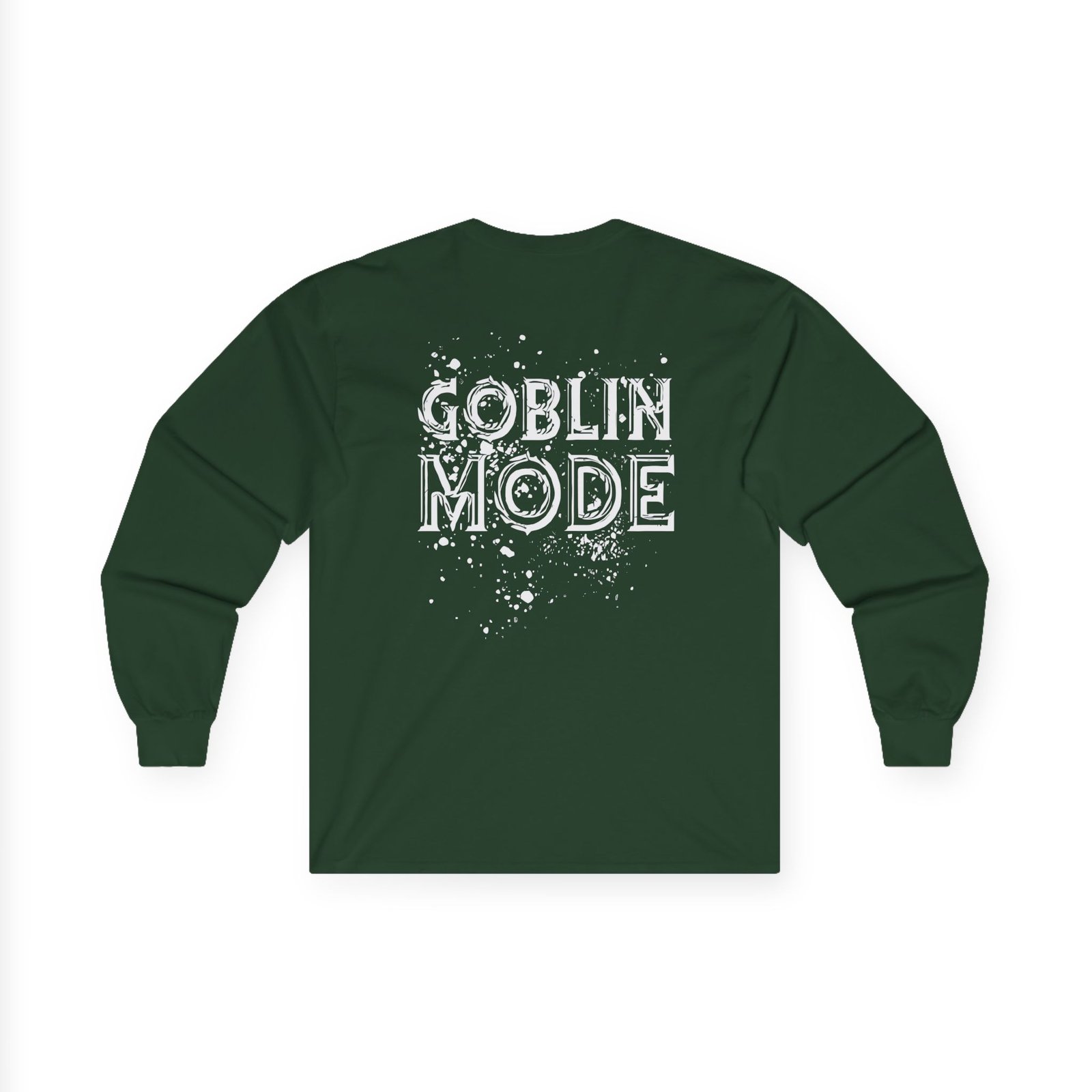 Nekrogoblikon Goblin Mode Raglan Unisex Ultra Cotton Long Sleeve Tee