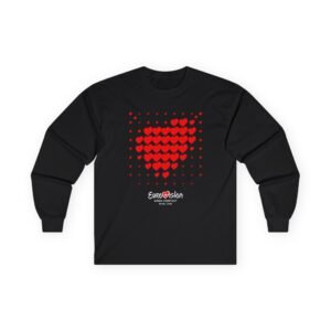 Eurovision Red Heart Unisex Ultra Cotton Long Sleeve Tee