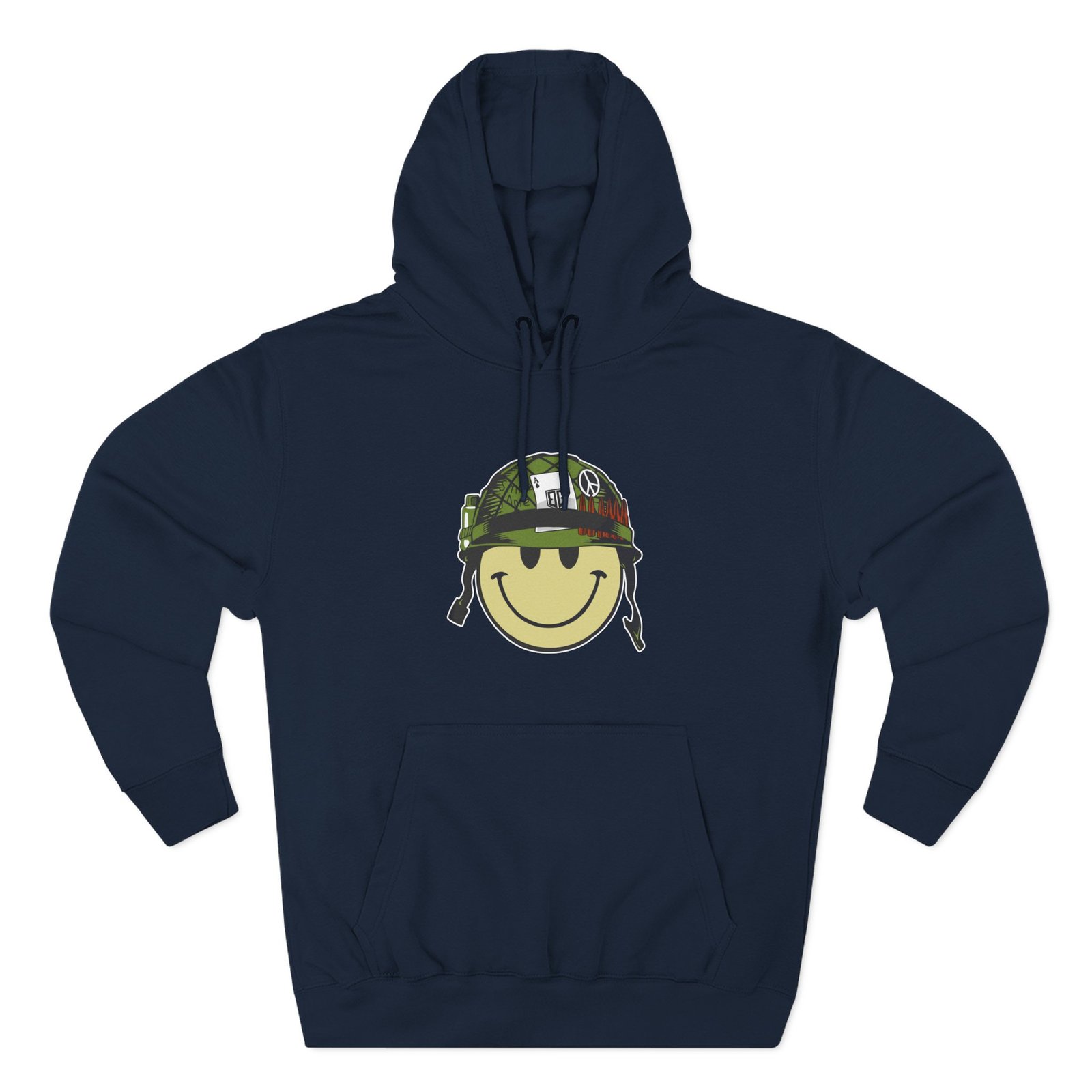Roman Atwood Smiley Three-panel Fleece Hoodie