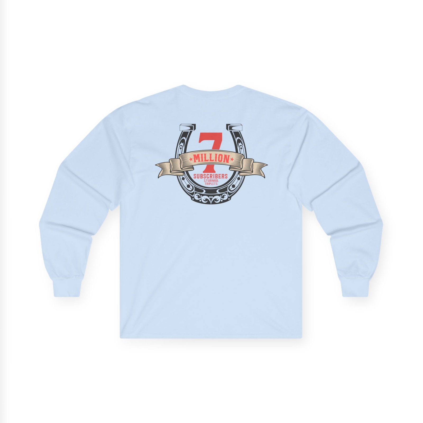 Let's Trip 7M Subscribers Sturniolo Triplets Unisex Ultra Cotton Long Sleeve Tee