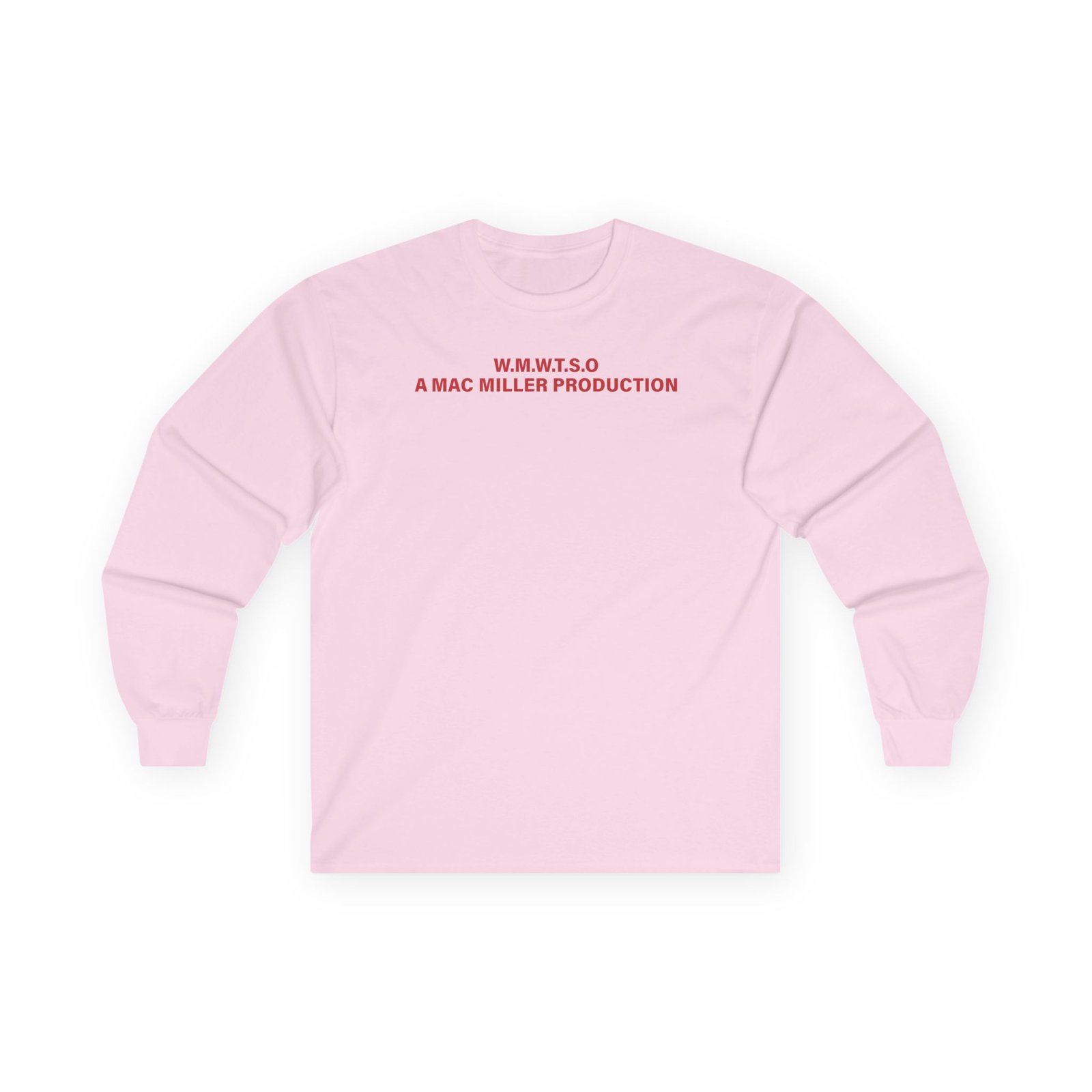 Mac Miller Wmwtso Productions Unisex Ultra Cotton Long Sleeve Tee