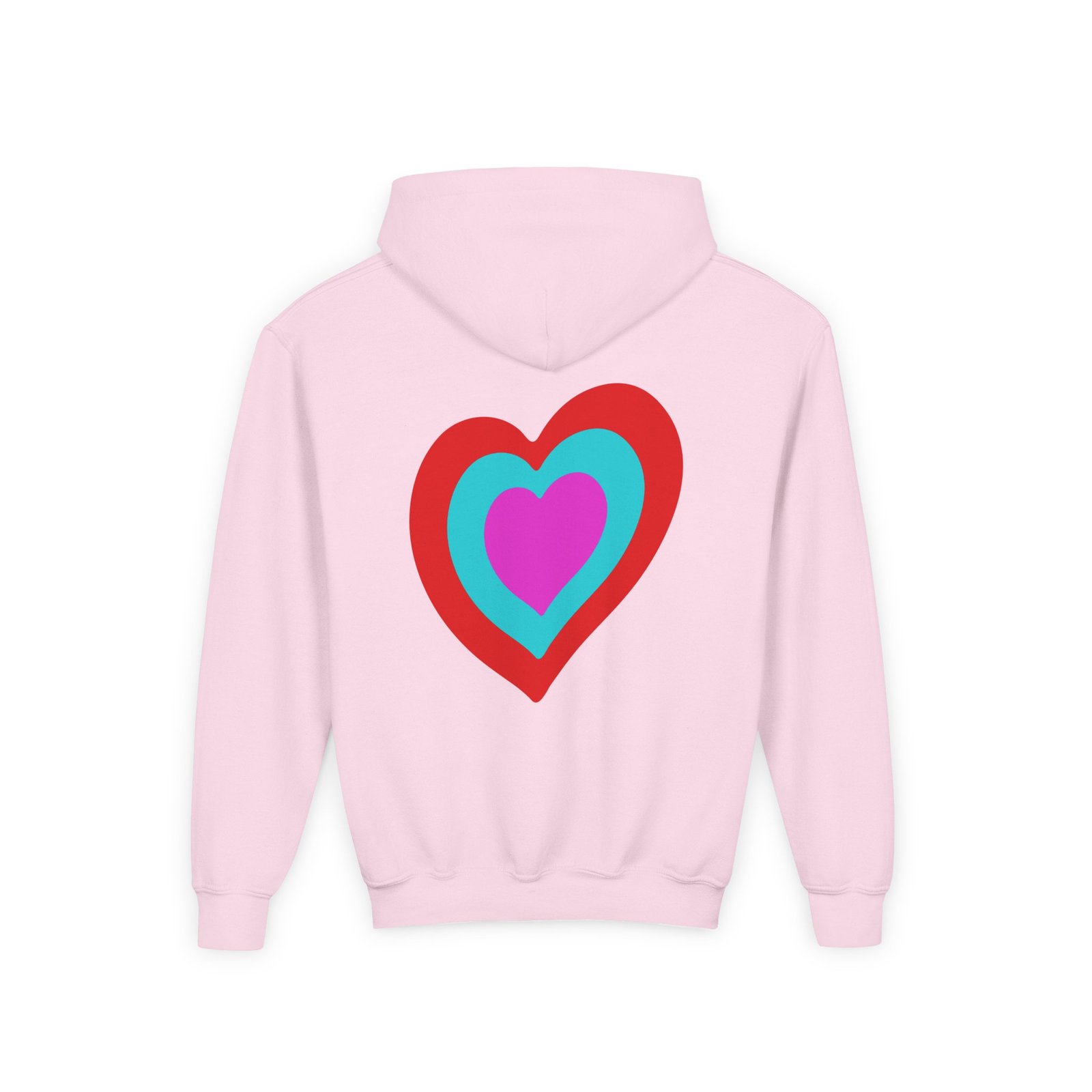 Youth Eurovision Heart Heavy Blend Hooded Sweatshirt