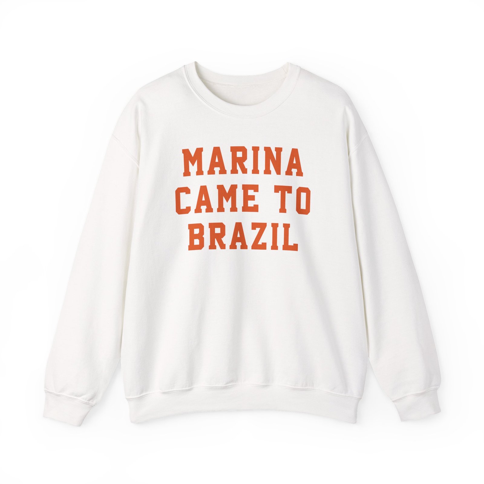 Marina Came to Brazil Unisex Heavy Blend™ Crewneck Sweatshirt