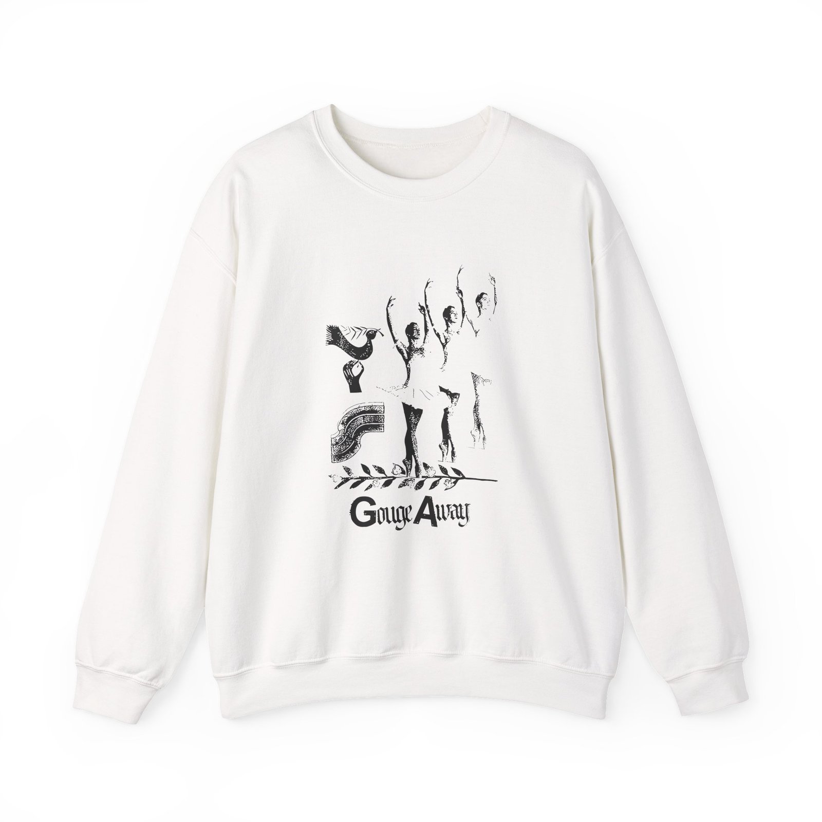 Gouge Away Dance Unisex Heavy Blend Crewneck Sweatshirt