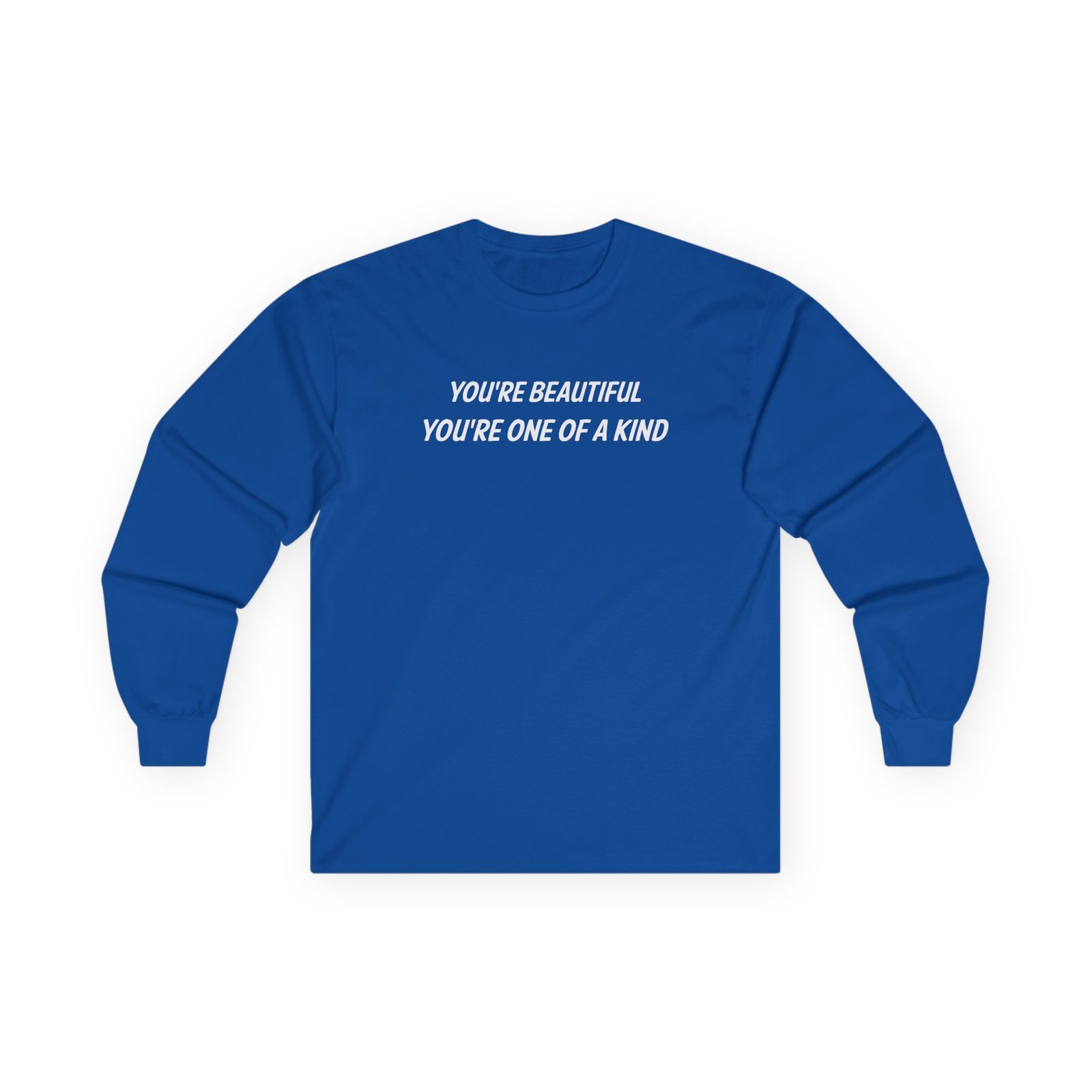 Roman Atwood You're Beautiful, You're One of a Kind Unisex Ultra Cotton Long Sleeve Tee
