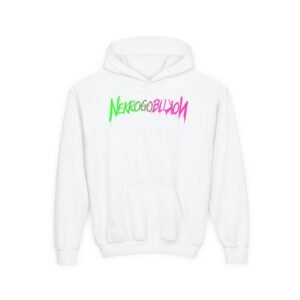 Youth Nekrogoblikon Goblin Mode Wicked Ombre Heavy Blend Hooded Sweatshirt