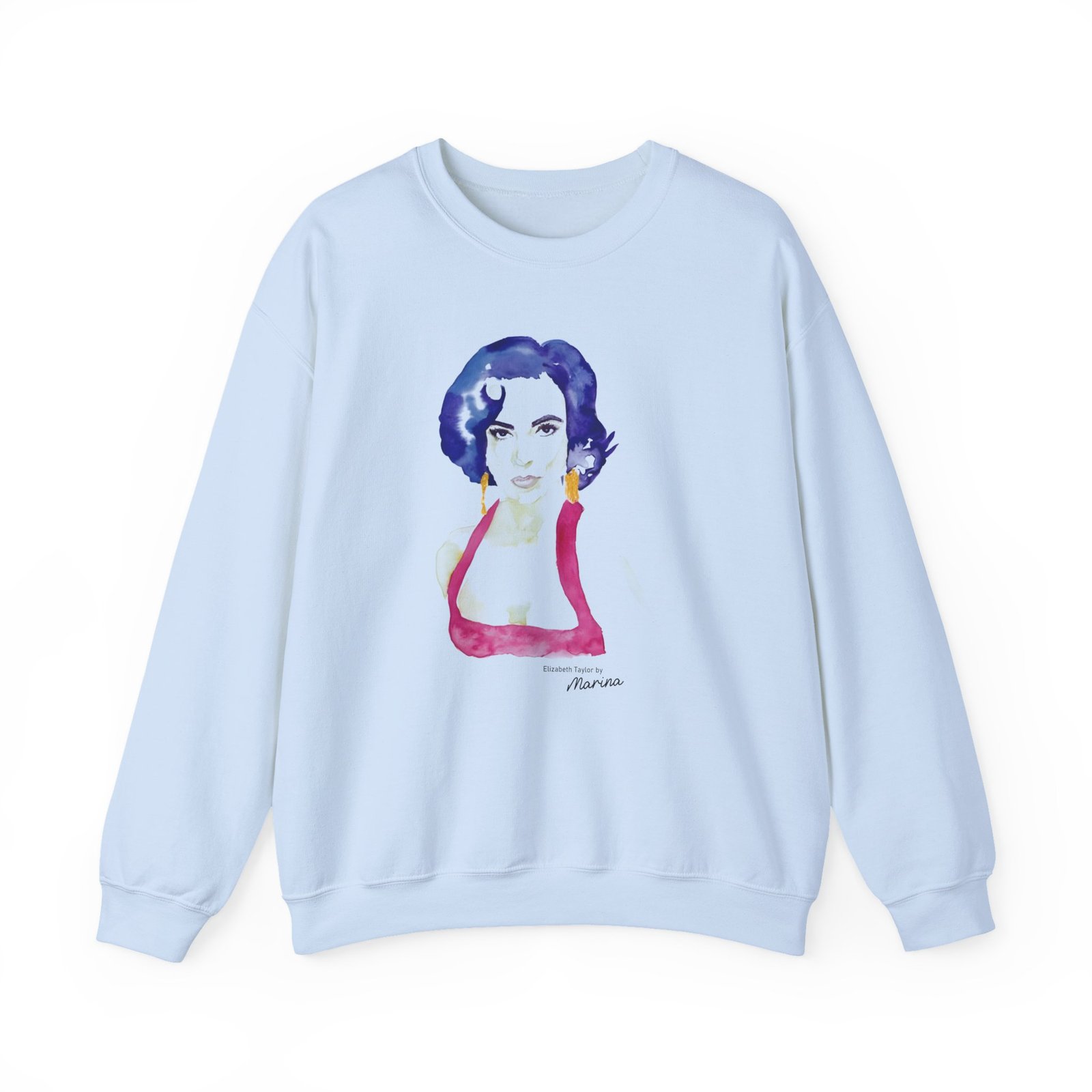 Marina Elizabeth Taylor Illustration Unisex Heavy Blend™ Crewneck Sweatshirt