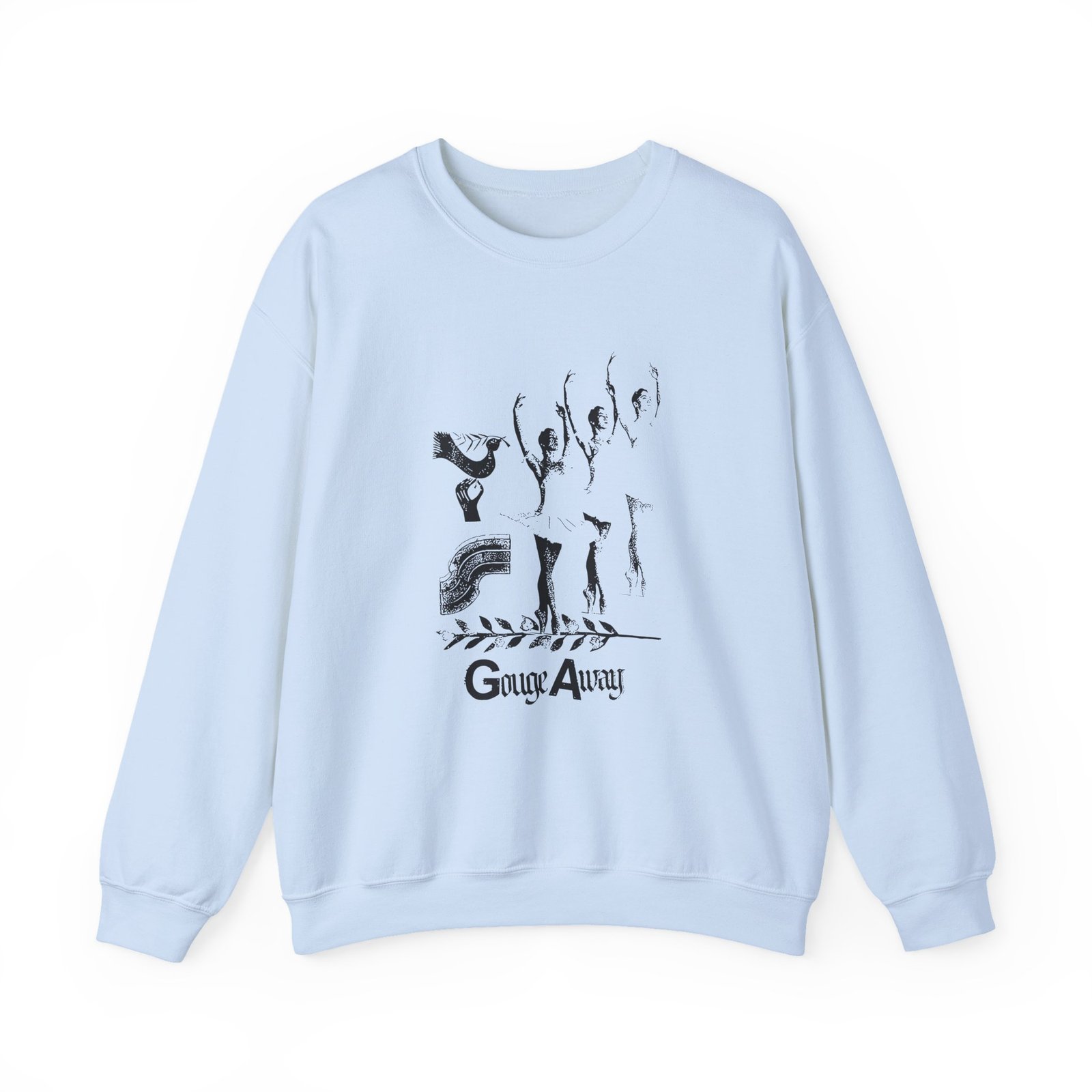 Gouge Away Dance Unisex Heavy Blend Crewneck Sweatshirt