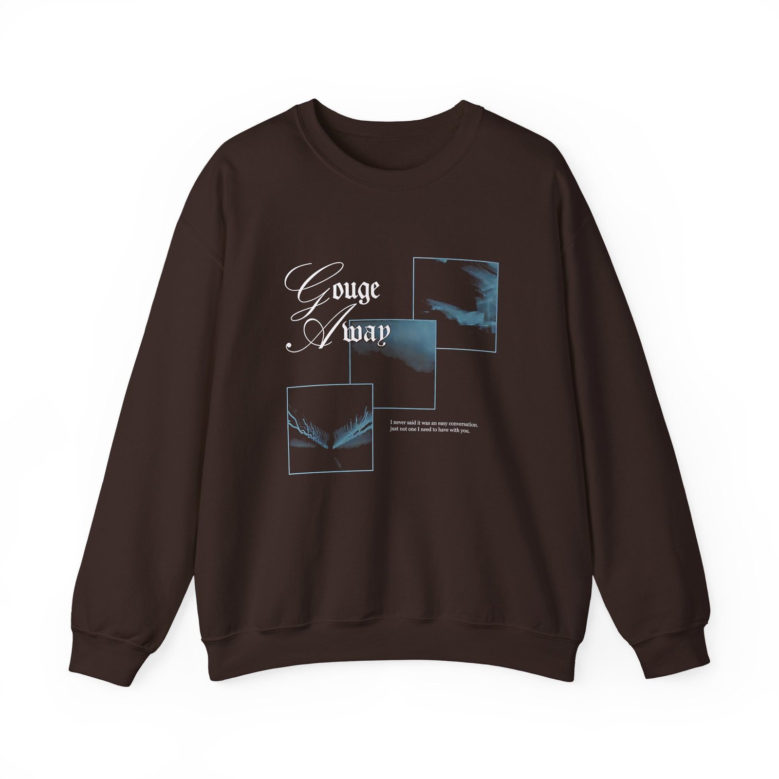 Gouge Away Idealized Unisex Heavy Blend Crewneck Sweatshirt