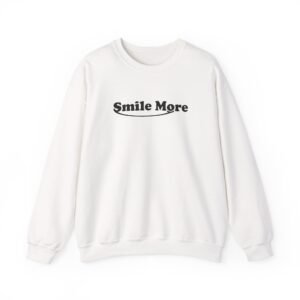 Roman Atwood Smile More Unisex Heavy Blend Crewneck Sweatshirt
