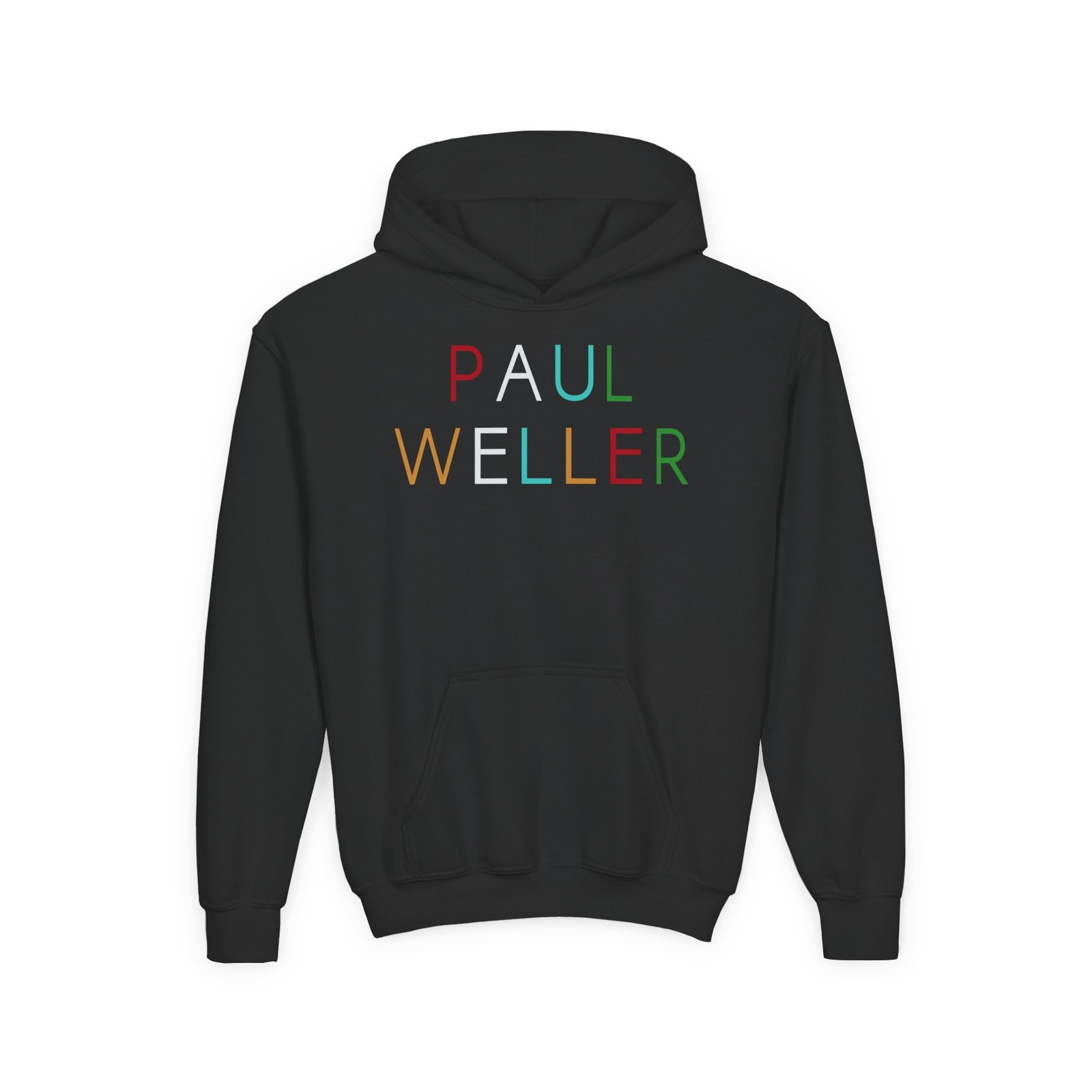 Youth PWL Multicolour Logo Heavy Blend Hooded Sweatshirt