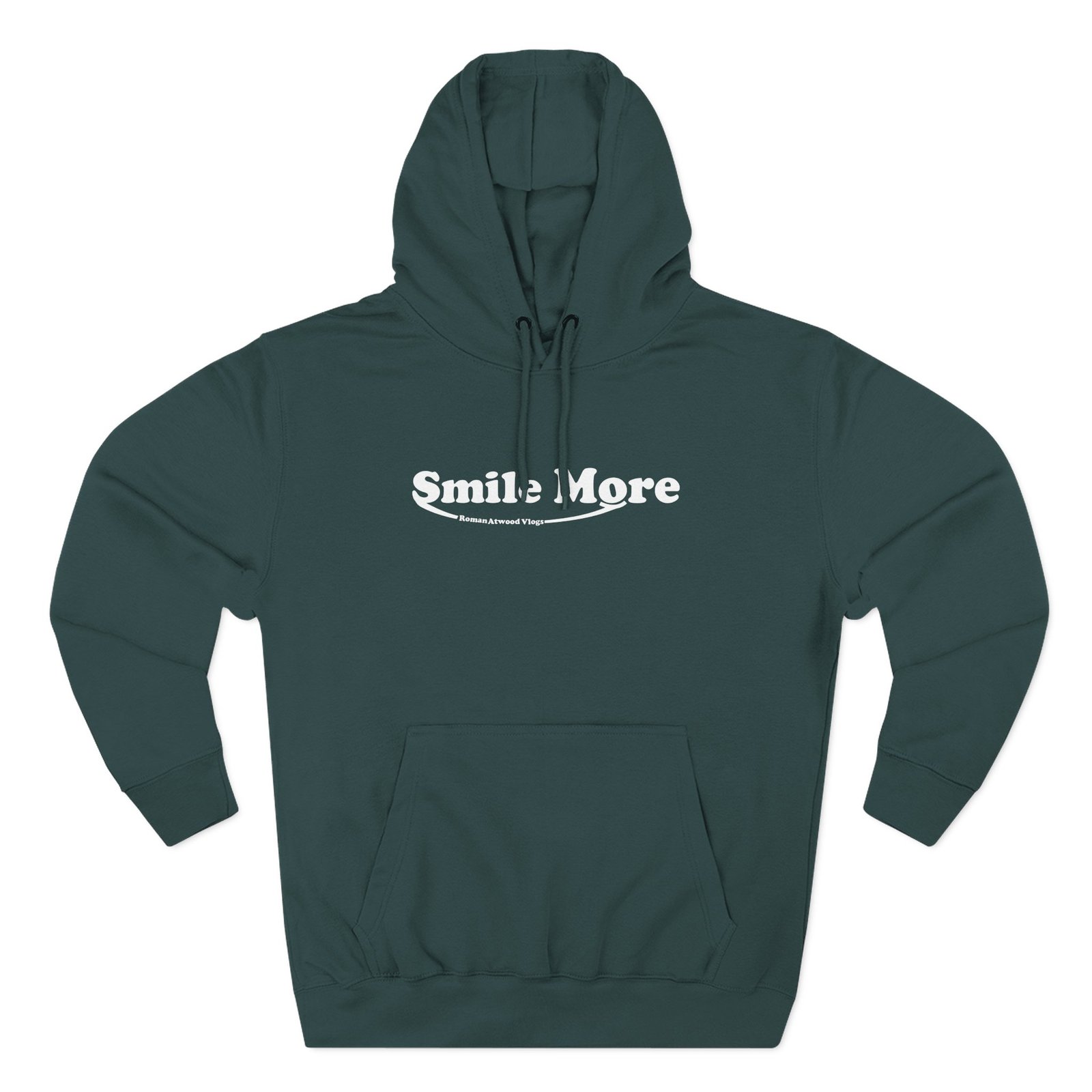 Roman Atwood Smile More Three-panel Fleece Hoodie