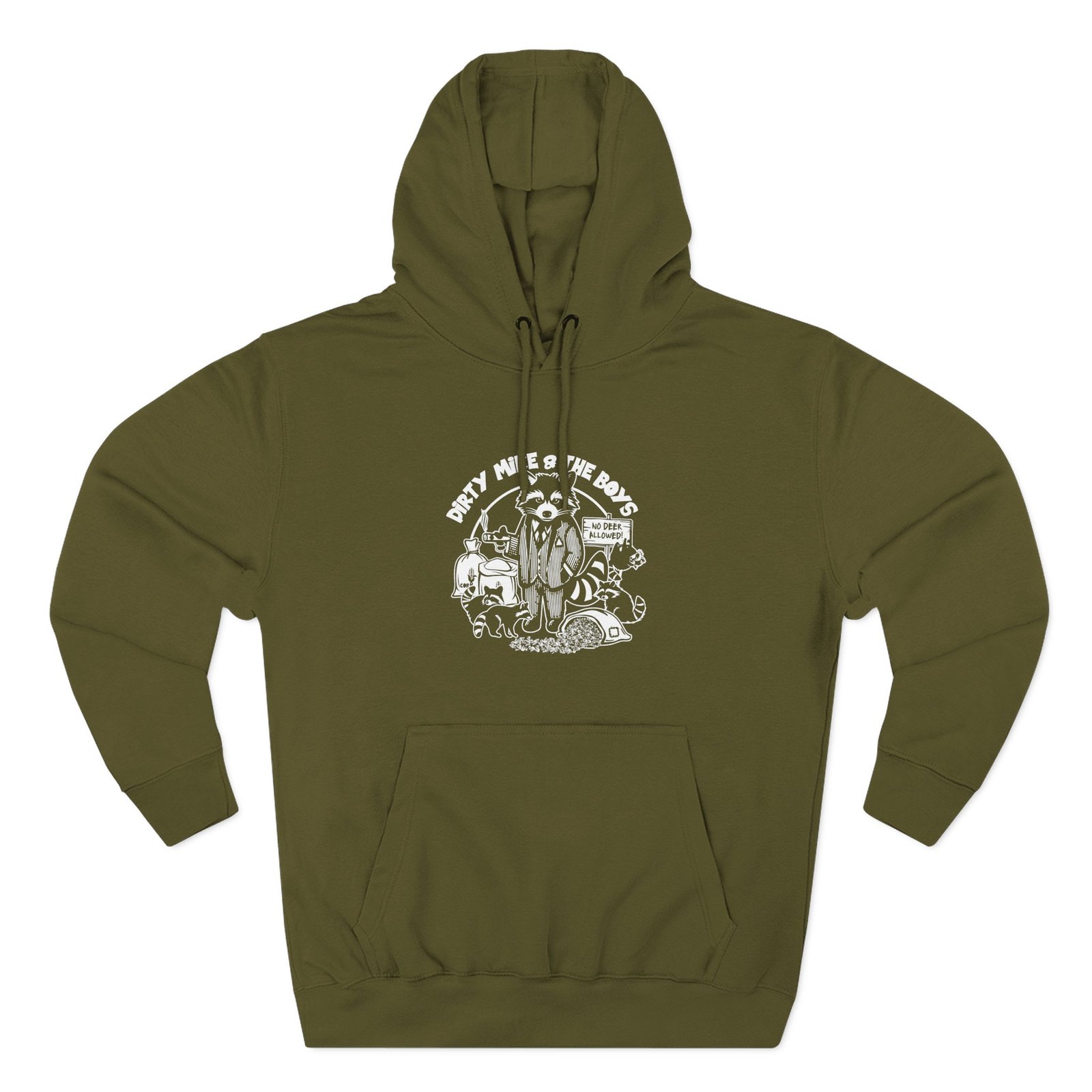 Roman Atwood Dirty Mike Three-panel Fleece Hoodie