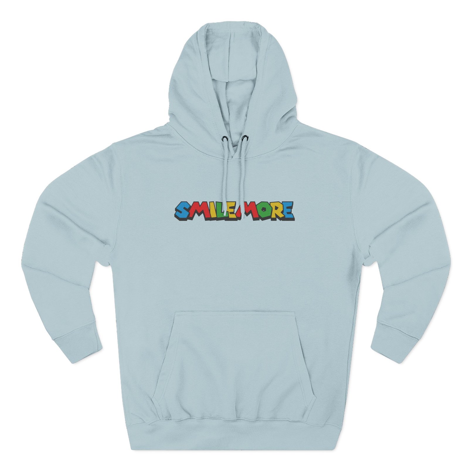 Roman Atwood Colorful Smile More Three-panel Fleece Hoodie