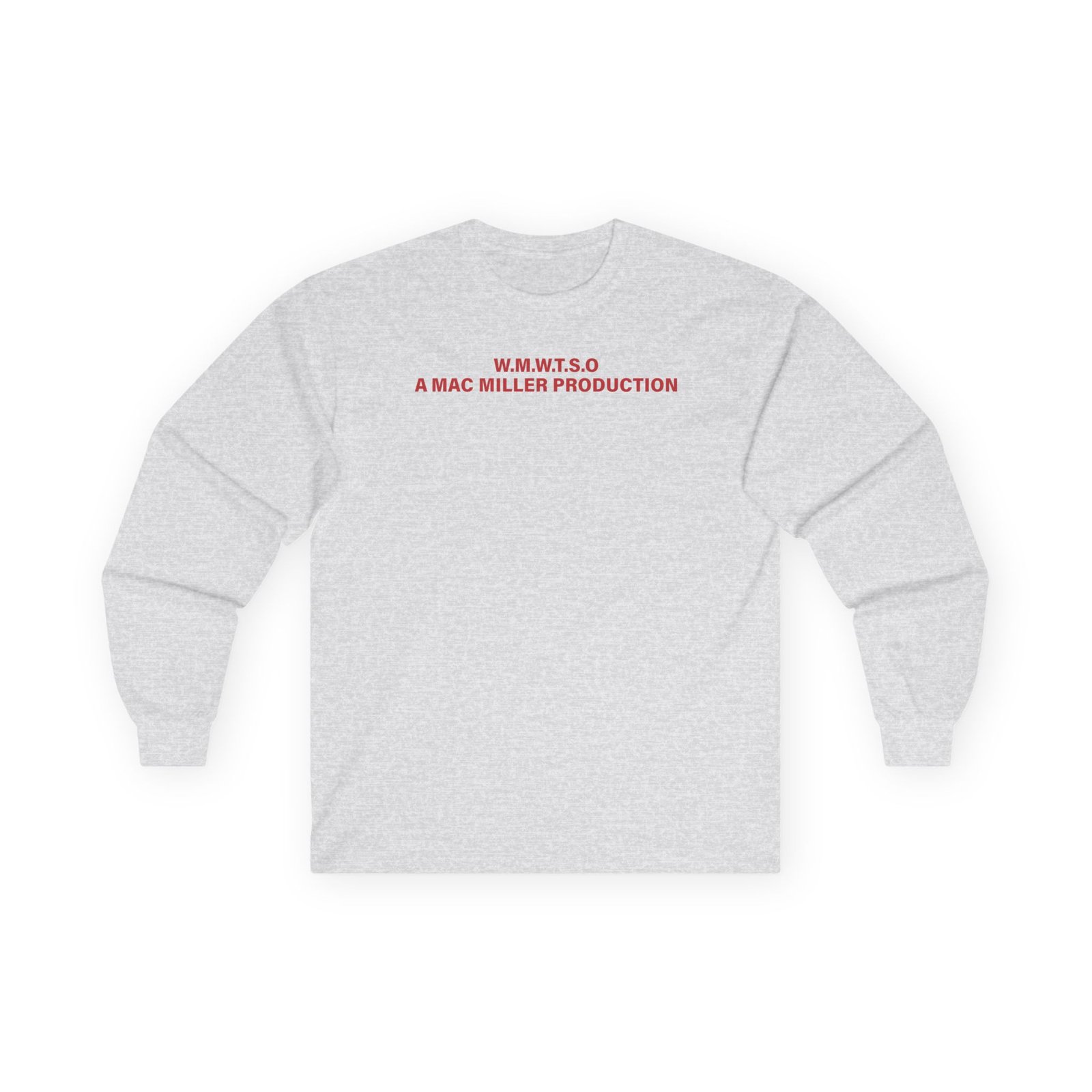 Mac Miller Wmwtso Productions Unisex Ultra Cotton Long Sleeve Tee