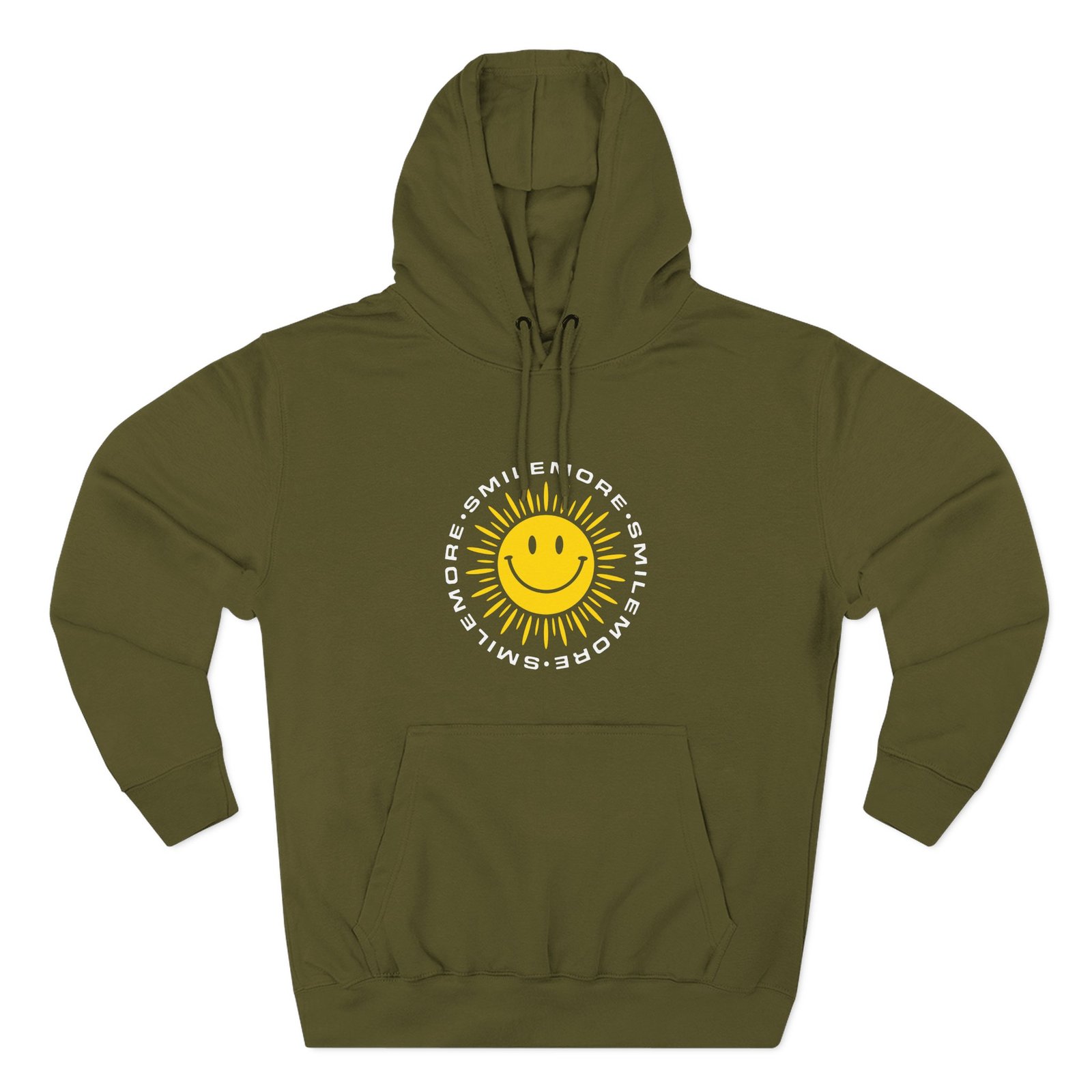Roman Atwood Smile More Three-panel Fleece Hoodie