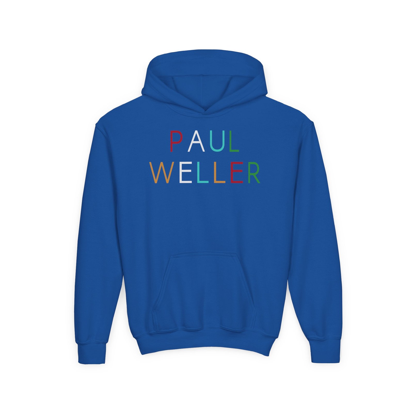 Youth PWL Multicolour Logo Heavy Blend Hooded Sweatshirt