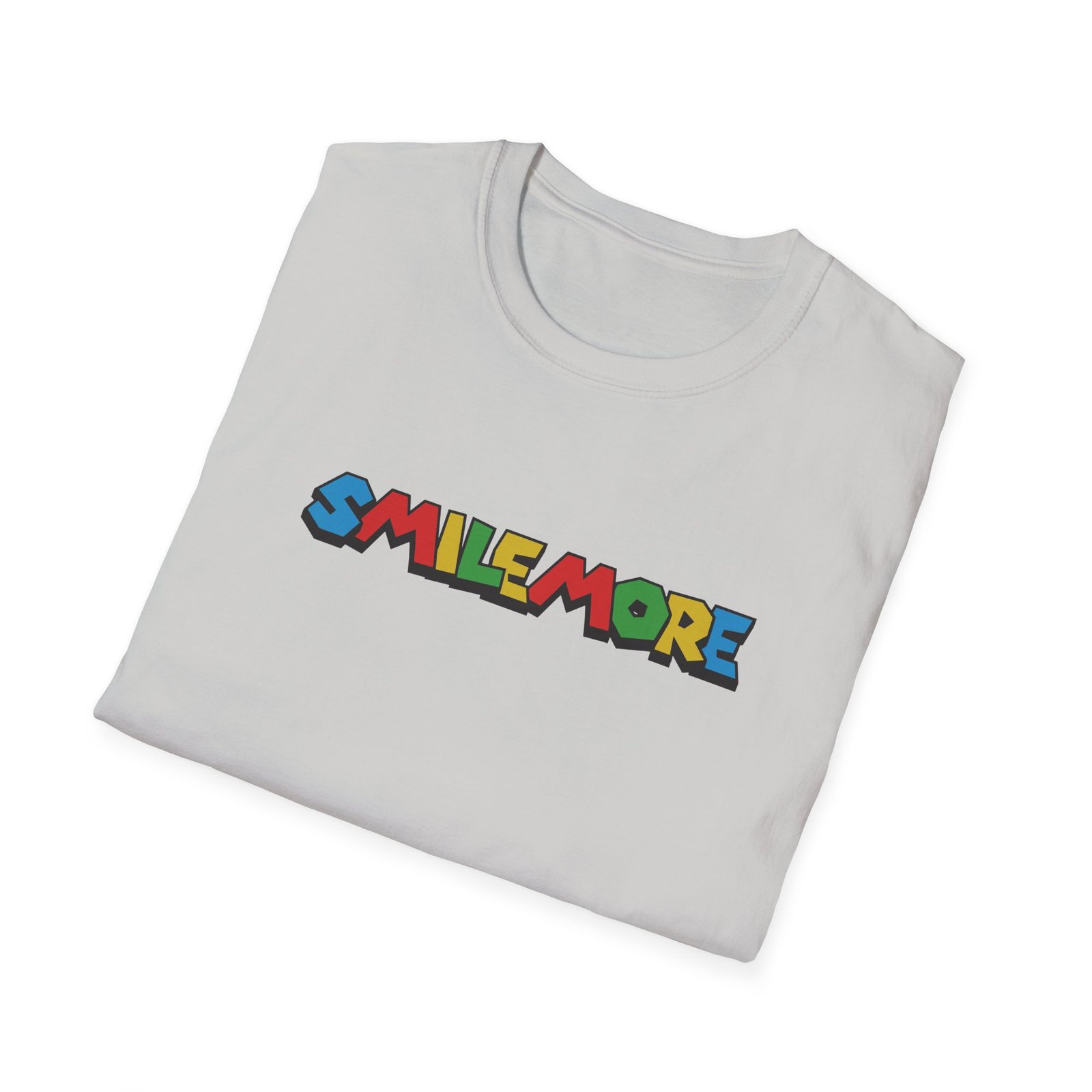 Roman Atwood Colorful Smile More Unisex Softstyle T-shirt