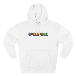 Roman Atwood Colorful Smile More Three-panel Fleece Hoodie