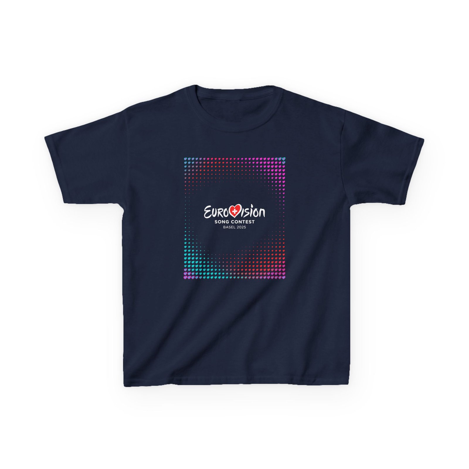 Kids Eurovision Unity Shapes Love Heavy Cotton™ Tee