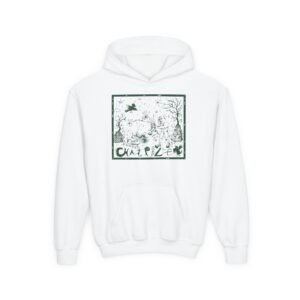Youth Chat Pile Olivia Gibb Heavy Blend Hooded Sweatshirt