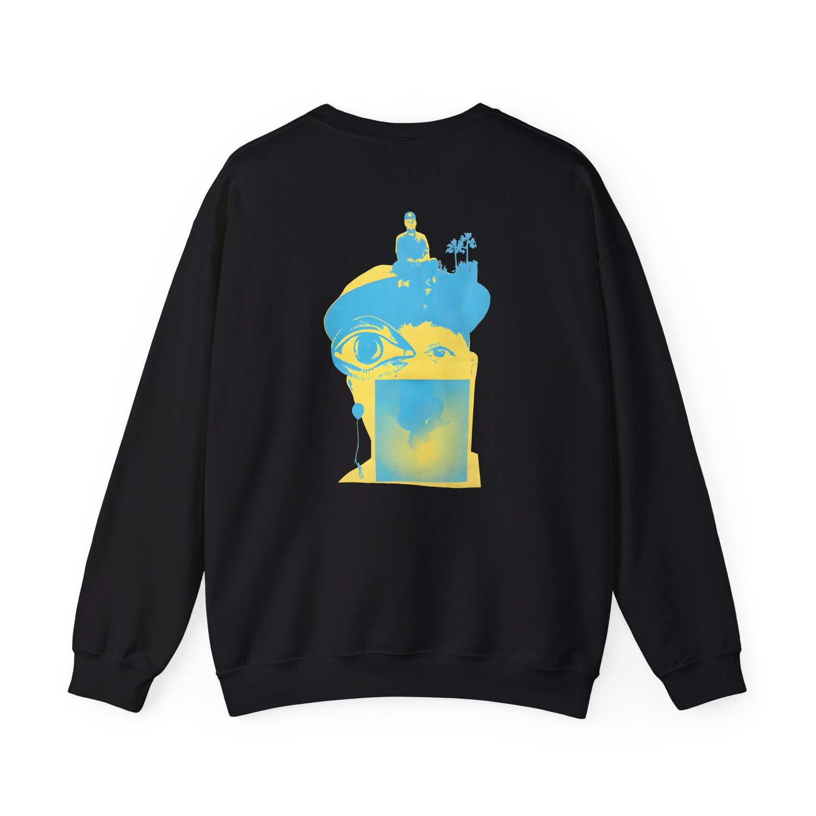 Mac Miller Balloonerism Eye Unisex Heavy Blend™ Crewneck Sweatshirt