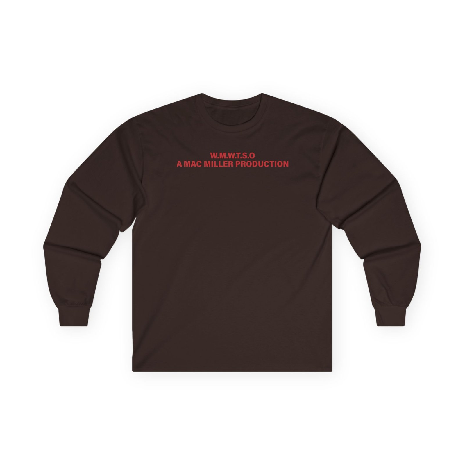 Mac Miller Wmwtso Productions Unisex Ultra Cotton Long Sleeve Tee