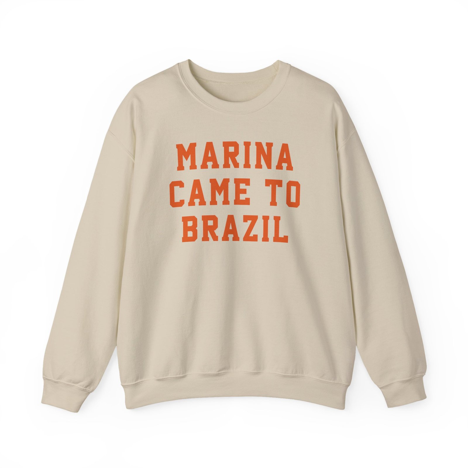Marina Came to Brazil Unisex Heavy Blend™ Crewneck Sweatshirt